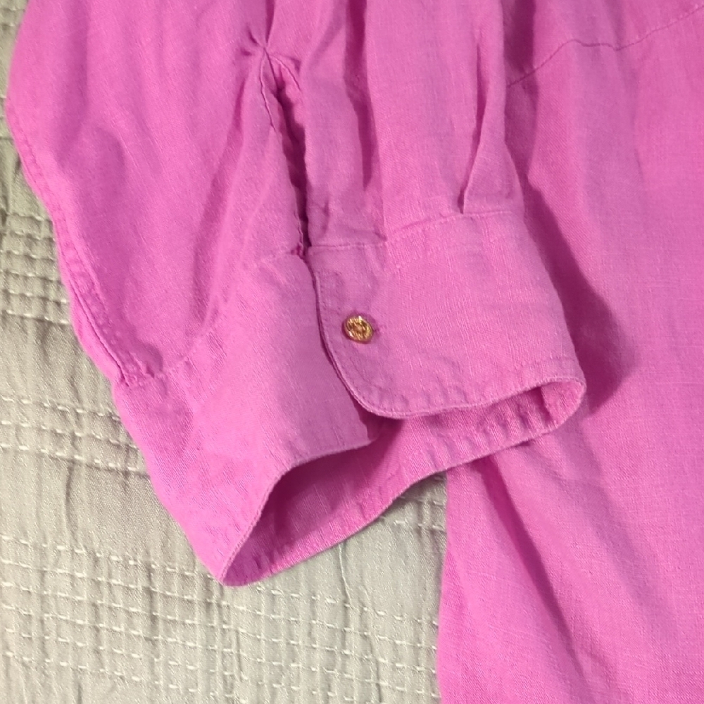 Purple Button-Up Shirt - Picture 2 of 5